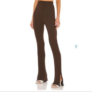 Lovers + Friends Olivia Pant in Hazel Brown